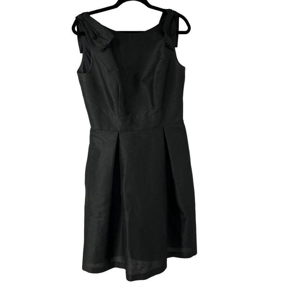 Alfred‎ Sung Black Cocktail Party Dress Shoulder Detail